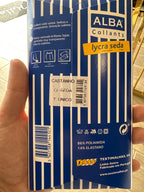 Alba Collants lycra seda CASTANHO