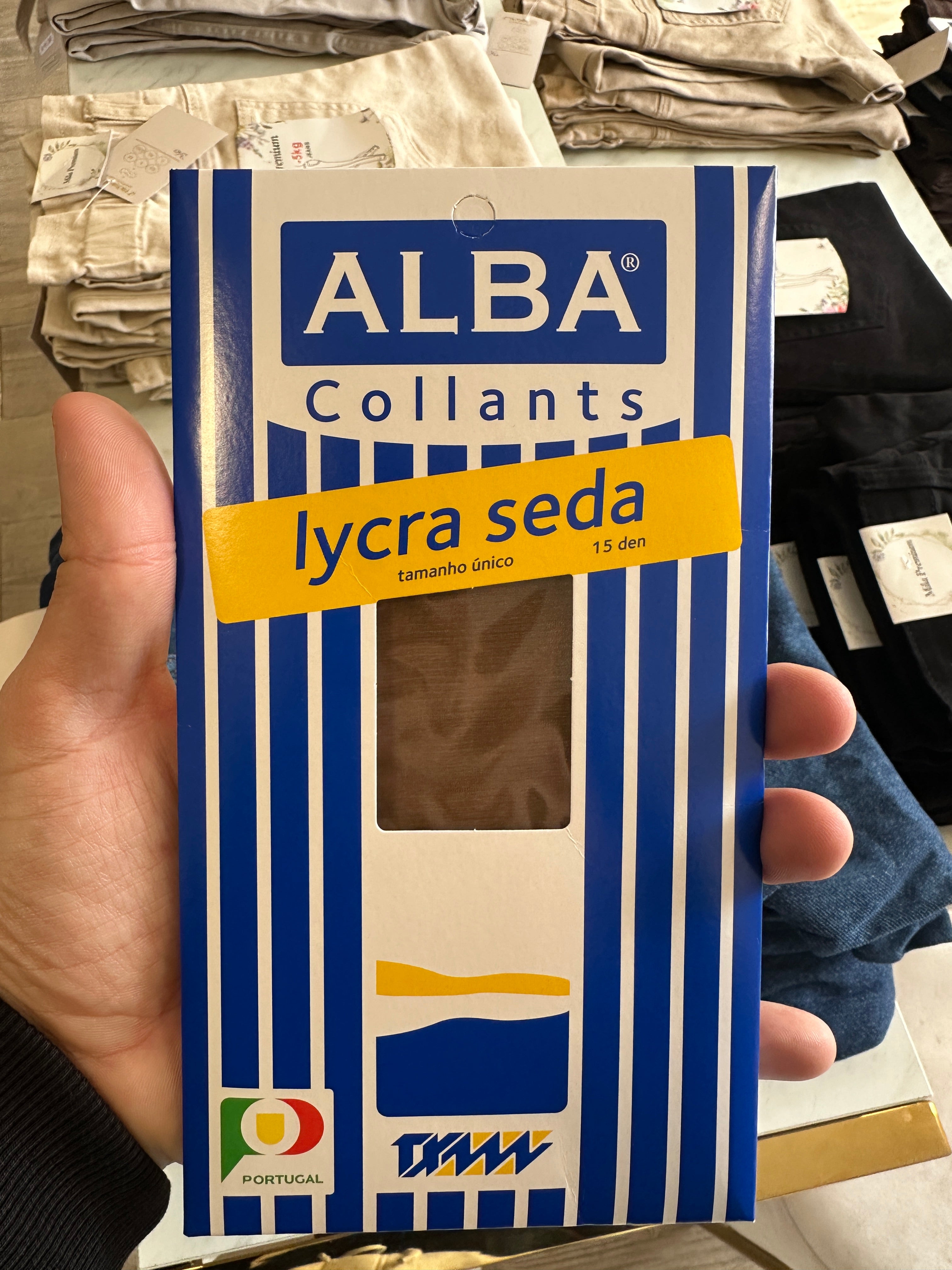 Collants Alba lycra seda MUSKADE