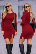 Vestido Elegance Rib Chic