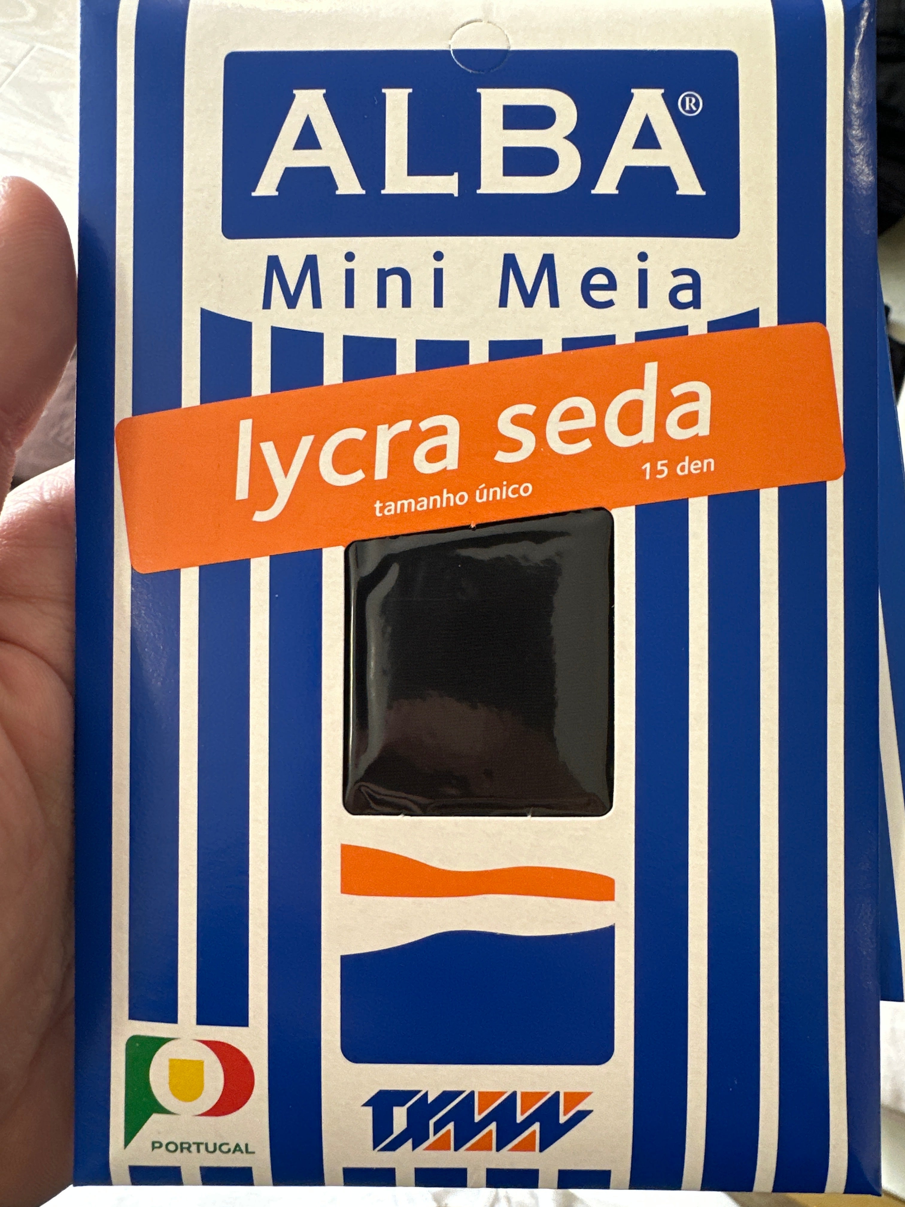 ALBA Mini meias Lycra Seda