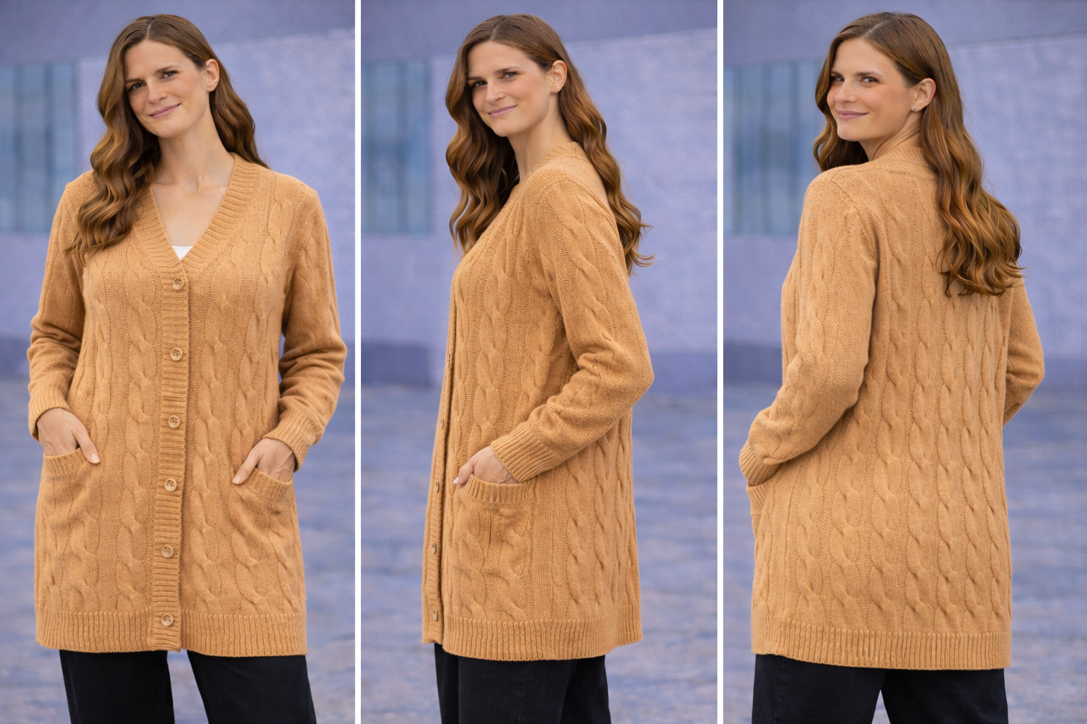 Casaco Tricot Elegance