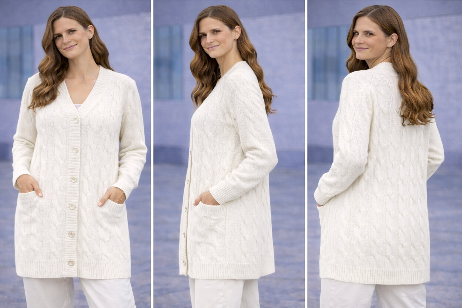 Casaco Tricot Elegance