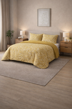 Conjunto Conforto Premium em Coralina com Manta de Borrego